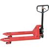 Pallet lifter 2500kg VG/PUR red, mounted